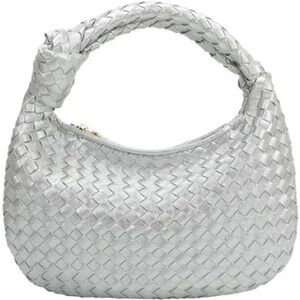 Melie Bianco Drew Silver Bag